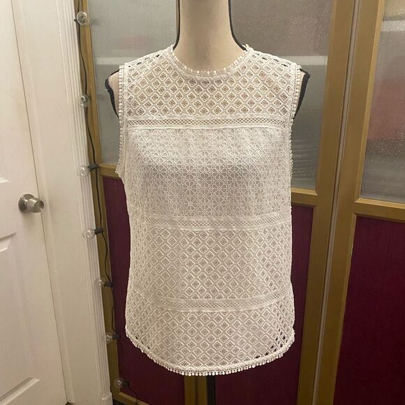 Ted Baker lace top, size 3(L) - Picture 1 of 9